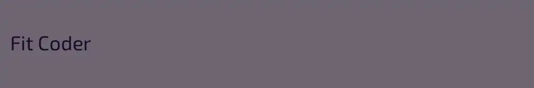 Fit Coder